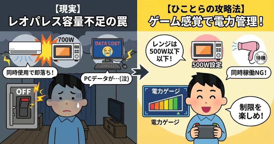 ブレーカー落ちすぎ問題