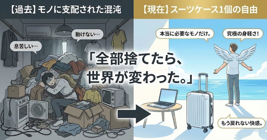 スーツケースにお前の「本質」を詰め込め