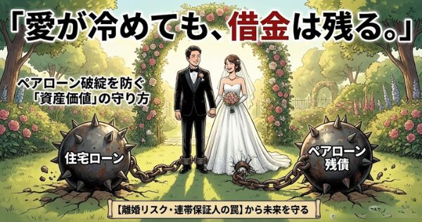 ペアローン リスク 離婚 連帯保証人