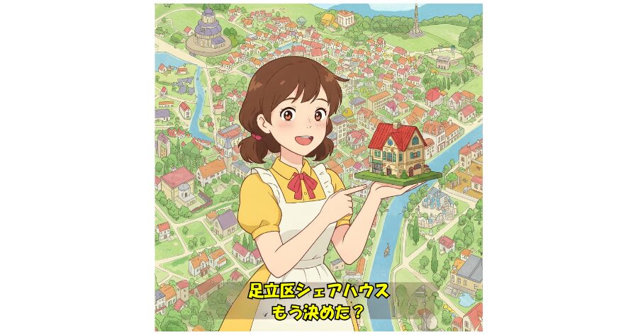 シェアハウス 初期費用 足立区 最終確認 クロスハウス