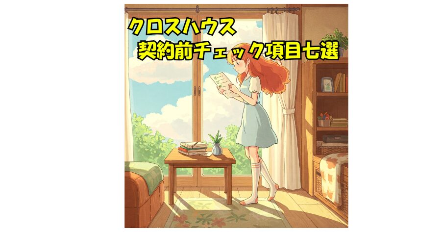シェアハウス 初期費用 世田谷区 契約前 チェックリスト 7選