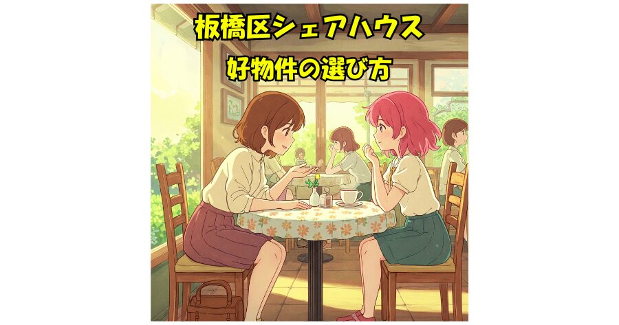 シェアハウス 初期費用 板橋区 好物件 クロスハウス