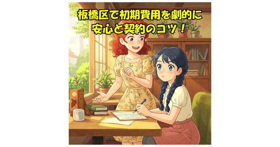 シェアハウス 初期費用 板橋区 コストを抑える最強の契約方法