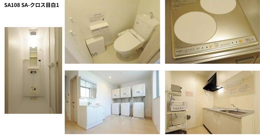 共有スペース写真
トイレ写真
シャワーワーム写真