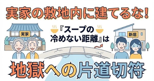 実家の敷地内に建てるな！「スープの冷めない距離」は地獄への片道切符 イメージアイキャッチ画像