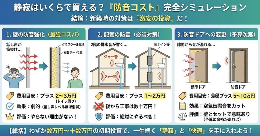 静寂はいくらで買える? 「防音コスト」完全シミュレーション