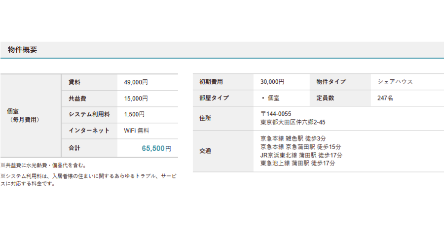 クロスハウスHPの公式画像添付