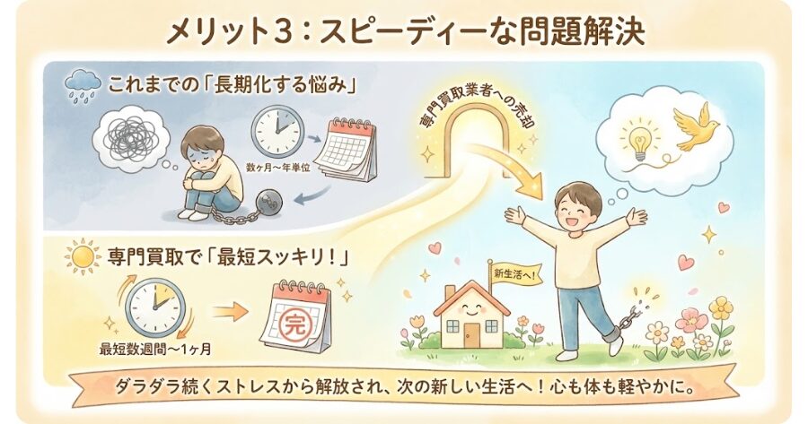 メリット3:スピーディーな問題解決
インフォグラフィック