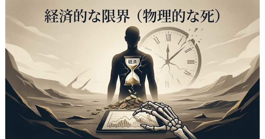 経済的な限界（物理的な死）
イラスト