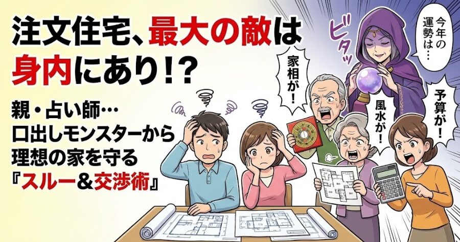 家相 親がうるさい 悩み
