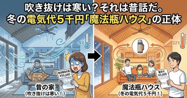 属性: "吹き抜け 寒い 電気代 高い 悩み