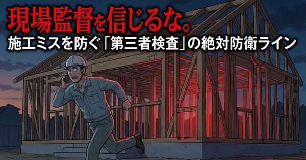 新築 施工ミス 現場監督 手抜き工事