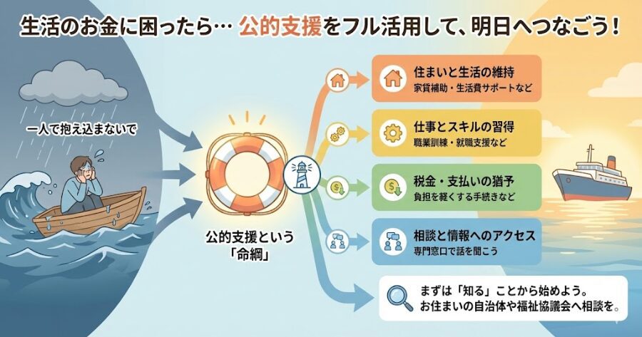 金がないなら「公的支援」をフル活用して生き残れ、法テラス、貸付金制度
