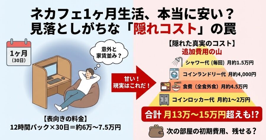 金が湯水のように消えていく（隠れコストの罠）