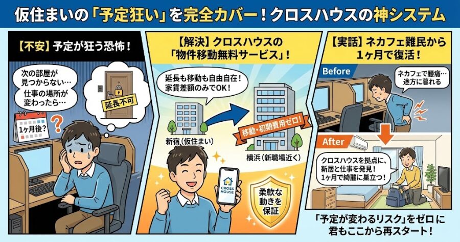 「次が決まらんかったら…」の不安を消す最強システム