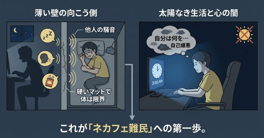 メンタルと体が確実に壊れる