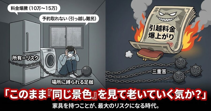【2026年問題】引っ越し難民と業者費用の高騰