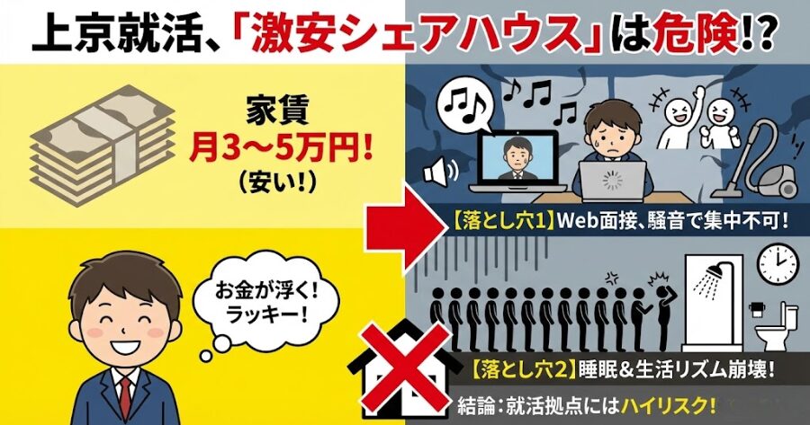 選択肢A：シェアハウス（ドミトリー）