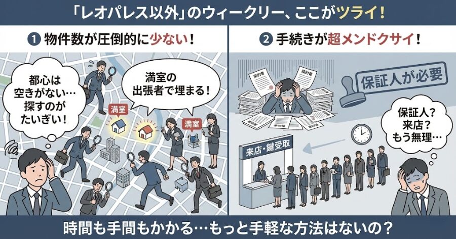  選択肢B：普通のウィークリーマンション