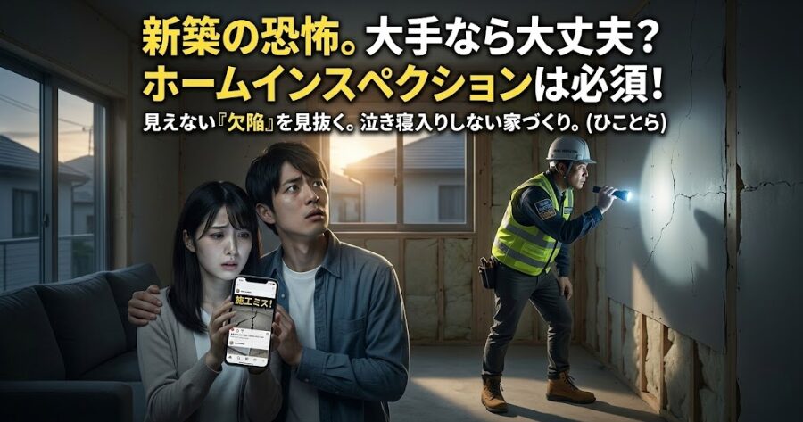 新築の第三者検査は必要？現場監督任せがぶち危険な理由と費用対効果
