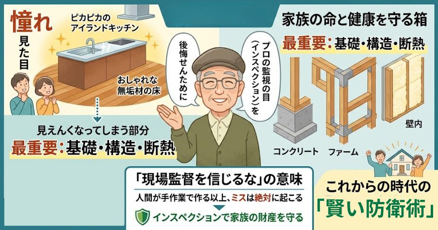 見えん部分にお金をかけられる人間が最後に笑うんじゃ
