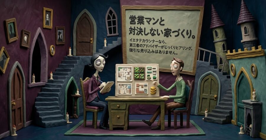 完全中立！営業マンの猛攻をシャットアウト