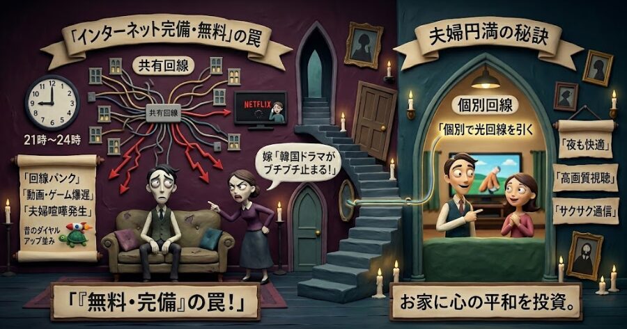 「ネット無料物件じゃけぇ安心！」という罠