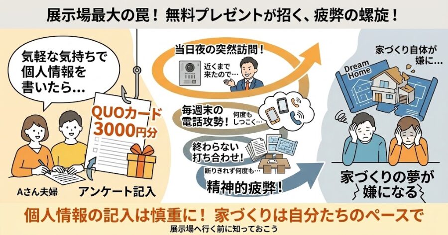 アンケートを書いただけで「夜討ち朝駆け」のAさん夫婦