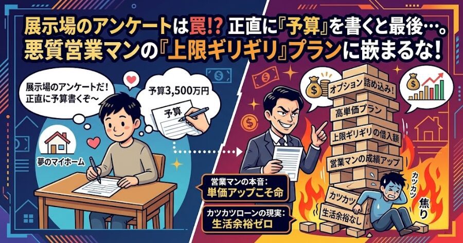 「ご予算はいくらですか？」の悪魔の質問